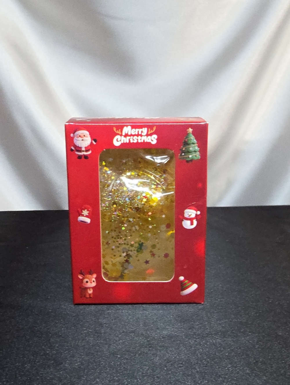 Gold Squishy Christmas Bell Squishy